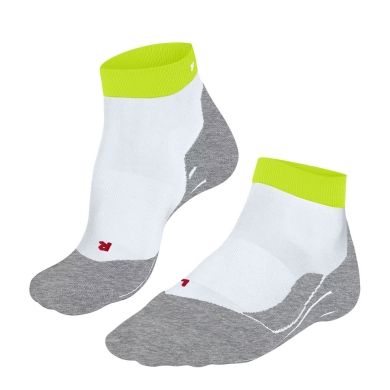 Falke Running Sock RU4 Endurance Short (medium cushioning) white/green Men - 1 Pair