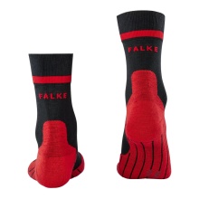 Falke Running Sock RU4 (medium cushioning) black/red Men - 1 Pair