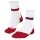 Falke Running Sock RU5 Race (medium cushioning) white/red Ladies