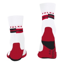 Falke Running Sock RU5 Race (medium cushioning) white/red Ladies