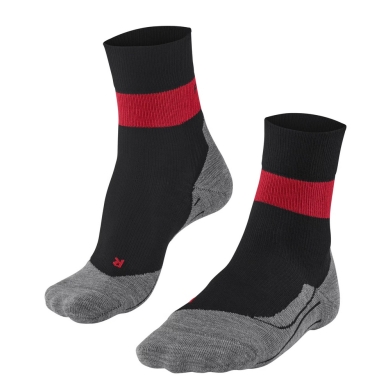 Falke Running Sock RU Compression Stabilizing (moisture-wicking, optimal fit) black/red men - 1 pair