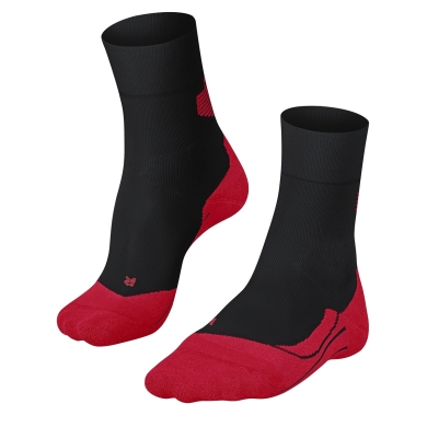 Falke Running Sock Stabilizing Cool (medium cushioning) black/red Women