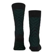 Falke Day Sock Loom Flair (sustainable cotton) black Men - 1 Pair