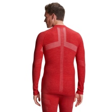 Falke Functional Underwear Long Sleeve Shirt Wool-Tech (finest Merino wool, high freedom of movement) red Men