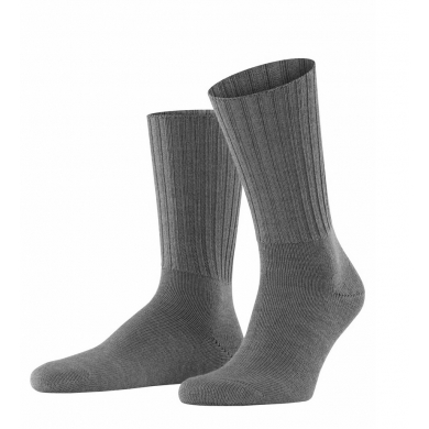 Falke Daily Sock Crew Nelson (climate-regulating Merino wool) grey Men - 1 Pair