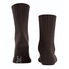 Falke Daily Sock Crew Nelson (climate-regulating merino wool) dark brown Men - 1 Pair