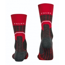 Falke Ski Sock SC1 (perfect for cross-country ski boots) red/black Men - 1 Pair