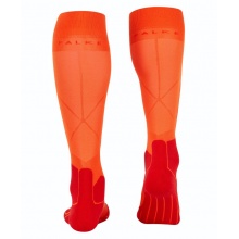 Falke Ski Sock SK5 (for competitors, ultra-light padding) orange/red Men - 1 pair