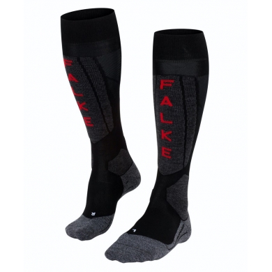 Falke Ski Sock SK5 (for competitors, ultra-light padding) black/gray Women - 1 pair