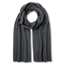 Falke Scarf (Cashmere) dark grey 180cm x 50cm - 1 piece