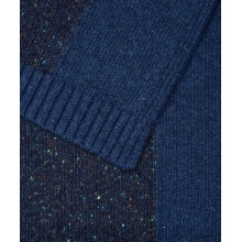 Falke scarf (high-quality wool blend) space blue 170cm x 35cm - 1 piece