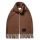 Falke scarf (100% virgin wool) brown 180cm x 50cm - 1 piece