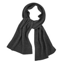 Falke Scarf (100% Virgin Wool) dark grey 170cm x 35cm - 1 piece