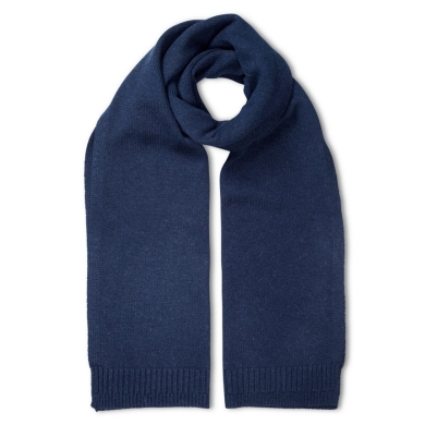 Falke scarf (100% virgin wool) dark blue 170cm x 35cm - 1 piece