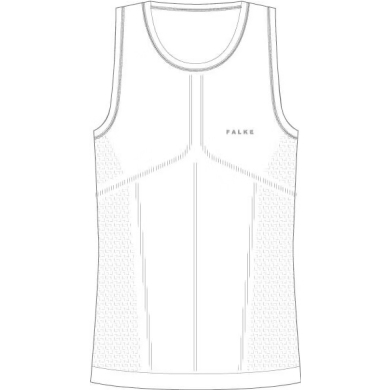 Falke Functional Underwear Singlet Ultralight Cool (Tight Fit and Maximum Freedom of Movement) White Men