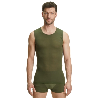 Falke Functional Underwear Singlet Ultralight Cool (Tight Fit and Maximum Freedom of Movement) Herb Green Men