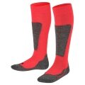 Falke Ski Sock Active Ski Knee Socks (warm Merino wool) red Children - 1 Pair