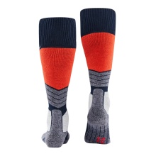 Falke Ski Sock SK1 (Knee-high socks for occasional skiers) navy blue/red Men - 1 Pair