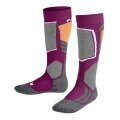 Falke Ski Sock SK2 Intermediate Skiing Knee Socks orchid pink/grey Children - 1 Pair