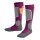 Falke Ski Sock SK2 Intermediate Skiing Knee Socks orchid pink/grey Children - 1 Pair