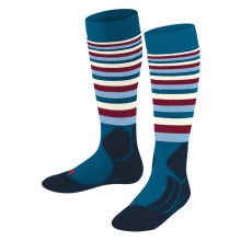 Falke SK2 Intermediate Ski Socks Petrol Children - 1 Pair