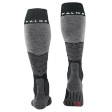 Falke Ski Sock SK2 Intermediate Vegan Skiing Knee-High Socks (optimal fit) black Men - 1 Pair