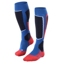 Falke Ski Sock SK2 Intermediate Wool (medium cushioning) Olympic blue/red Men - 1 Pair