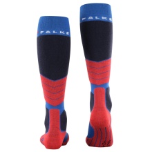 Falke Ski Sock SK2 Intermediate Wool (medium cushioning) Olympic blue/red Men - 1 Pair