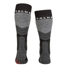 Falke Ski Sock SK2 Intermediate Skiing Knee Socks black/gray/white Children - 1 Pair