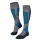 Falke SK4 Advanced Ski Socks (optimal fit) grey/blue men's - 1 pair