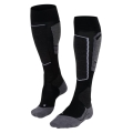 Falke Ski Sock SK4 (for sporty female skiers) black/gray Women - 1 Pair