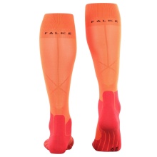 Falke Ski Sock SK5 (for competitors, ultra-light padding) orange/red Men - 1 pair