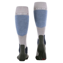 Falke Ski Sock SK6 Pro Knee-High Socks (optimal fit) grey Men - 1 Pair