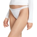 Falke Slip Thong Cool (tight fit, polyamide blend) Underwear white Women