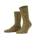 Falke Day Sock Brooklyn Crew (Boot Sock, Chunky Knit Look) Yellow Brown Men - 1 Pair