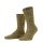 Falke Day Sock Brooklyn Crew (Boot Sock, Chunky Knit Look) Yellow Brown Men - 1 Pair