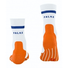 Falke Running Sock RU4 (medium cushioning) white/blue/orange Men - 1 Pair