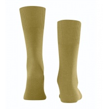 Falke Day Sock Airport (climate-regulating, skin-friendly) olive/yellow Men - 1 Pair