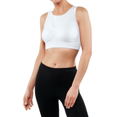 Falke Sport-Bra Maximum Support (Highly Elastic, Seamless) White Women