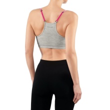 Falke Functional Underwear Sport Bra Wool-Tech Light (adjustable straps, highly elastic) grey Women