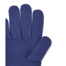 Falke Knitted Gloves (Merino Wool) - soft and warm - dark blue - Ladies/Men - 1 Pair