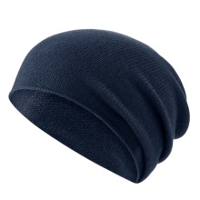 Falke Knitted Hat (Beanie) Unisex - Cashmere, without cuff - space blue - 1 piece