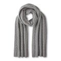 Falke Winter Scarf (Merino Wool) light grey 170cm x 30cm - 1 piece