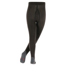 Falke Tights Active Warm (light, warming Merino wool) black Kids