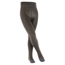 Falke Tights Active Warm (light, warming Merino wool) anthracite grey Children