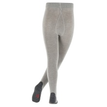 Falke Tights Active Warm (light, warming Merino wool) light grey Kids