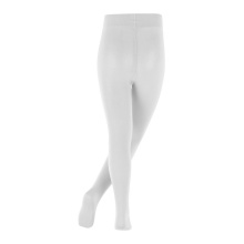 Falke Tights Cotton Touch - Cotton - White Kids