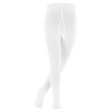 Falke Tights Family (sustainable cotton, highest wearing comfort) white Kids