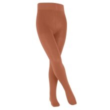 Falke Tights Family (sustainable cotton, highest wearing comfort) terracotta red Kids