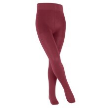 Falke Tights Family (sustainable cotton, highest wearing comfort) pink/red Kids